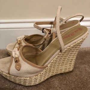 Lily Pulitzer Wedge Sandel